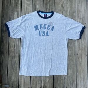 vintage y2k mecca usa double side hit men's 2XL tee